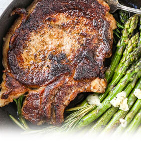Cast Iron Ribeye