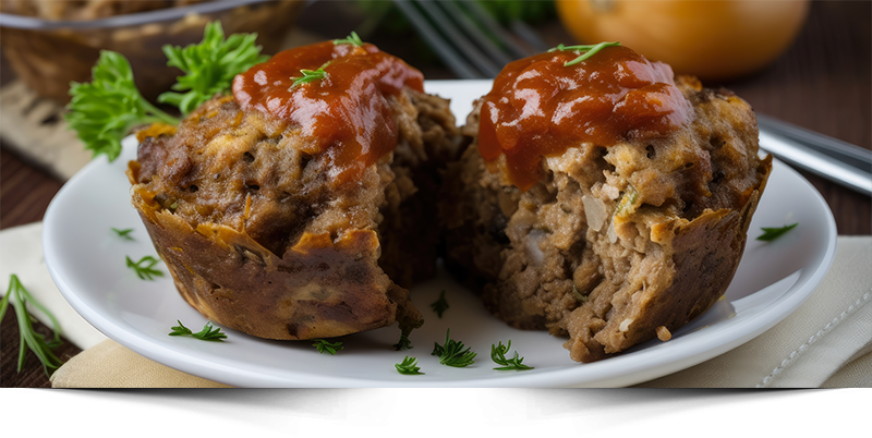 Mini Muffin Pan Meatloaves